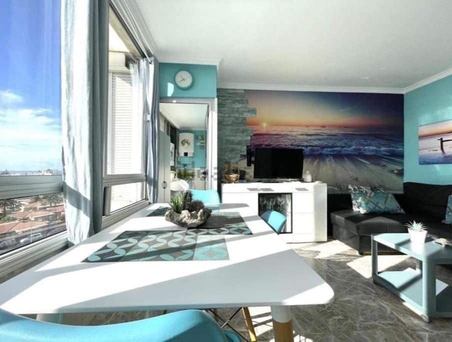 Traumhafte Wohnung Mit Panoramablick Und Pool Playa del Ingles  Exterior photo
