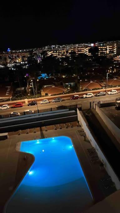 Traumhafte Wohnung Mit Panoramablick Und Pool Playa del Ingles  Exterior photo